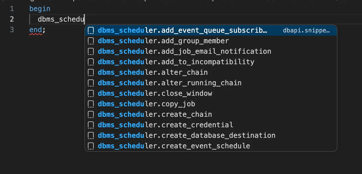 Code editor with autocomplete suggestions