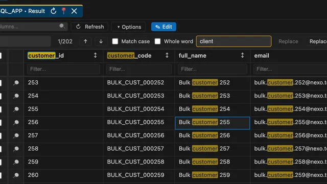 Search and Replace in Worksheet Results
