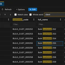 Search and Replace in Worksheet Results